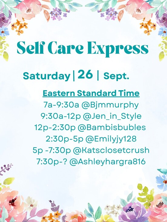 SHOW LISTING Other - 9/26 Bambi Is Live 12pm-2:30pm On: Self Care & Share Show Express